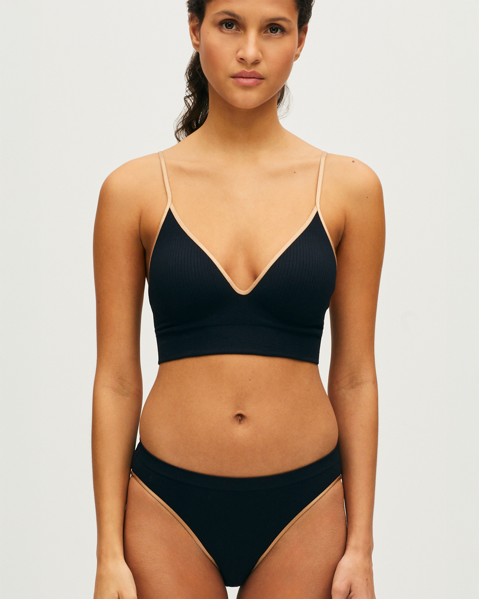 Culotte taille basse SEAMLESS BICOLORE
