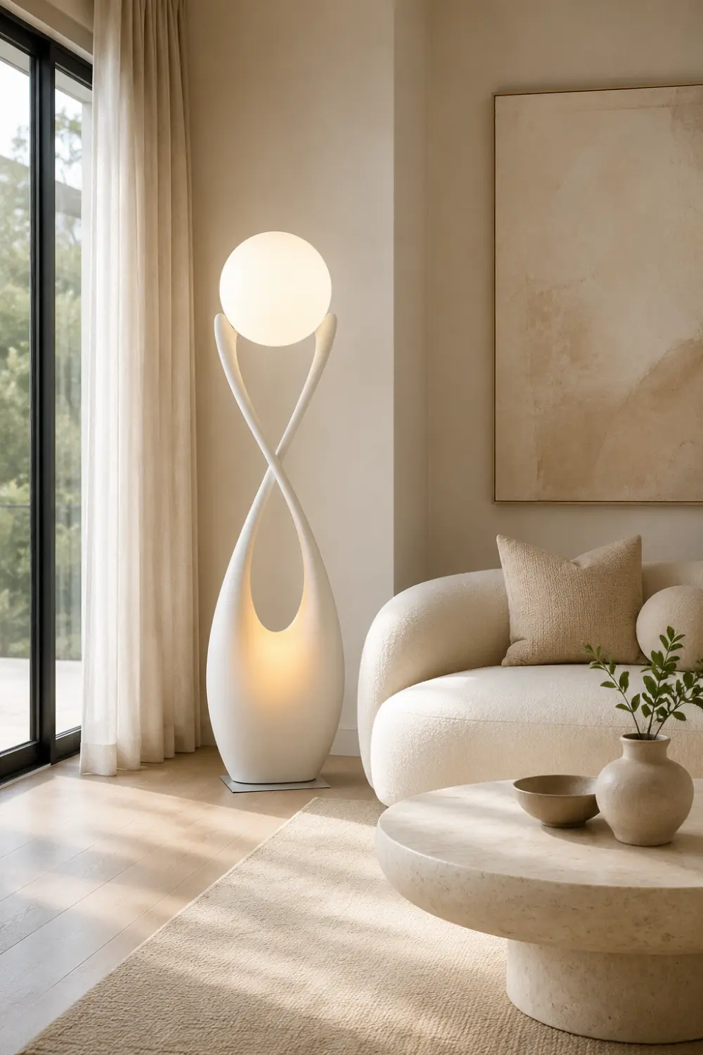 Wooden Art Lamp #WL101