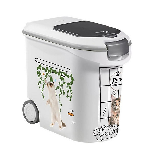 Conteneur a croquettes CURVER - 35L/12 kg - PETS COLLECTION - Pour chat