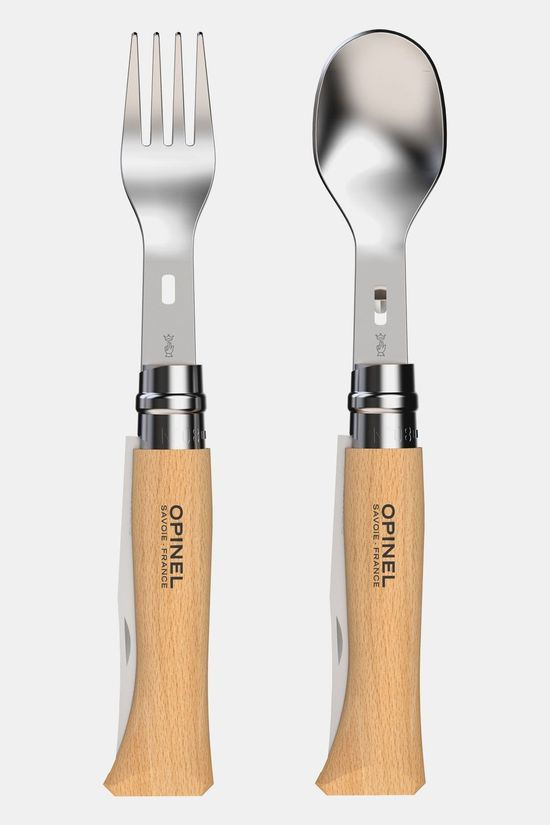 Opinel Picknic Plus Outdoor Cutlery Set 4-delig Reisbestek