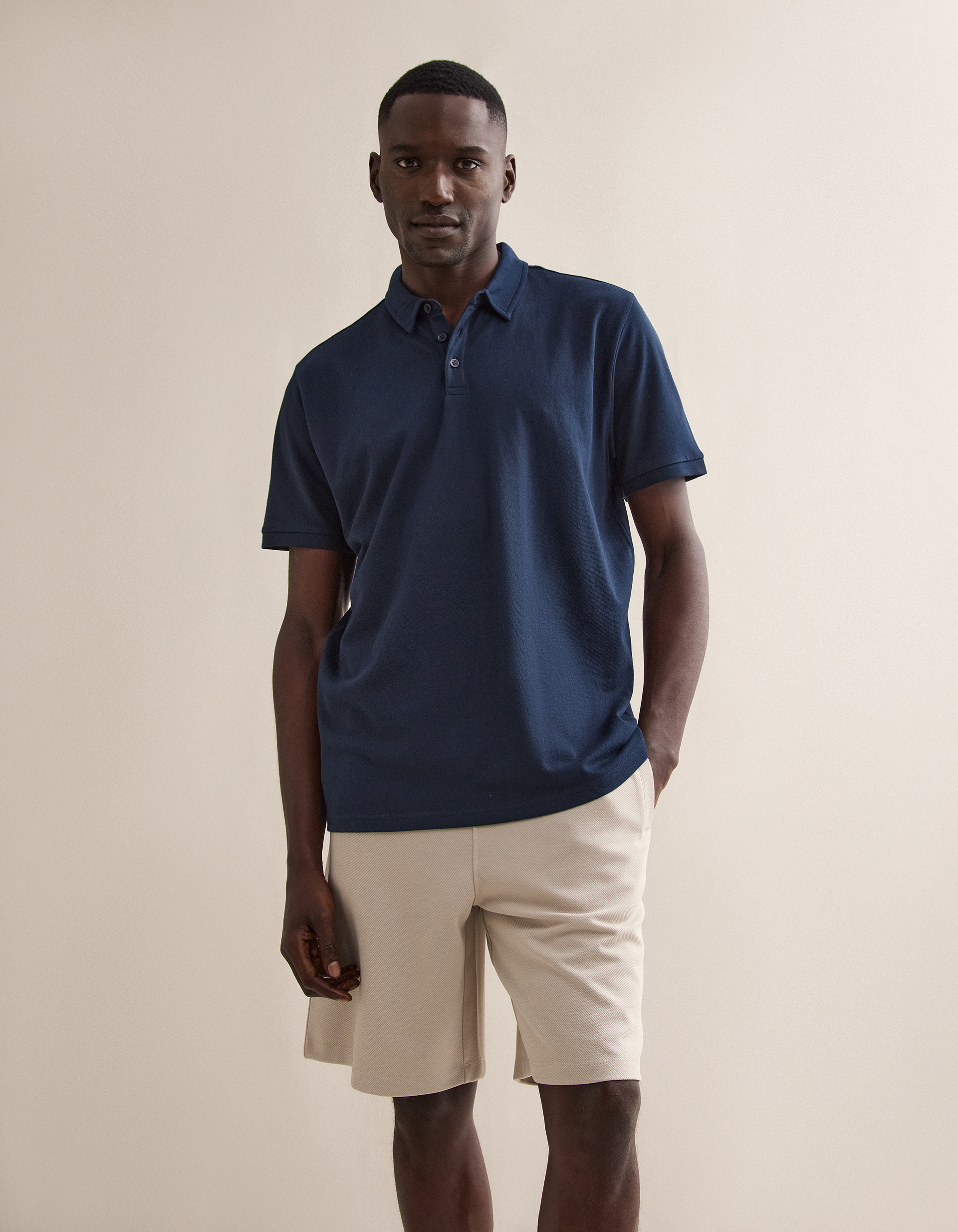 Polo, Homem, Azul Escuro