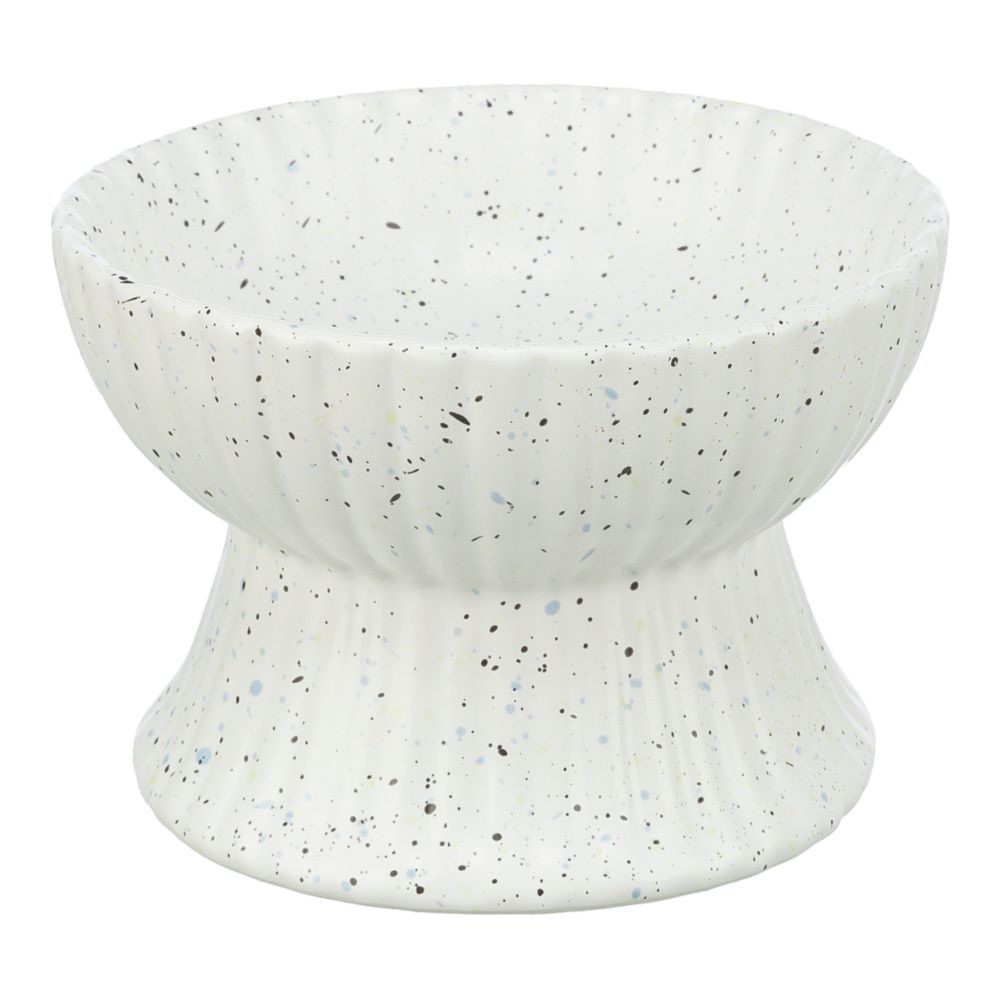 Trixie Raised Ceramic Bowl