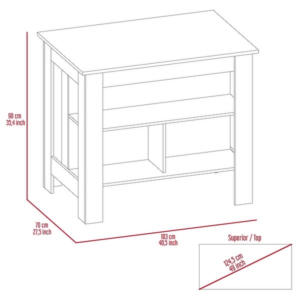 Kitchen Storage Cabinet with 3-Shelves, Floor Sideboard and Buffet Server Cabinet, Entryway Console Cabinet for Dining Room