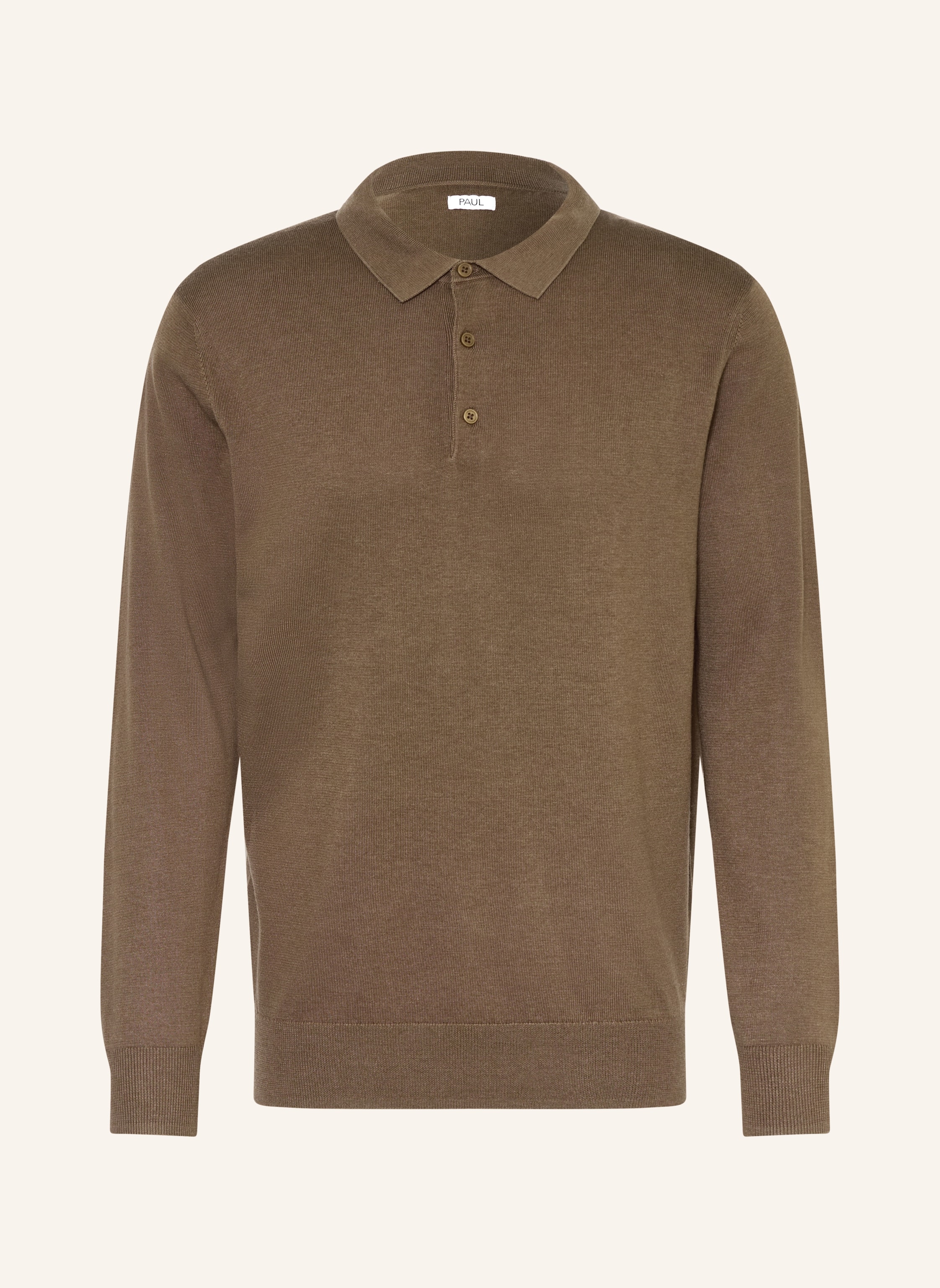 PAUL Strick-Poloshirt