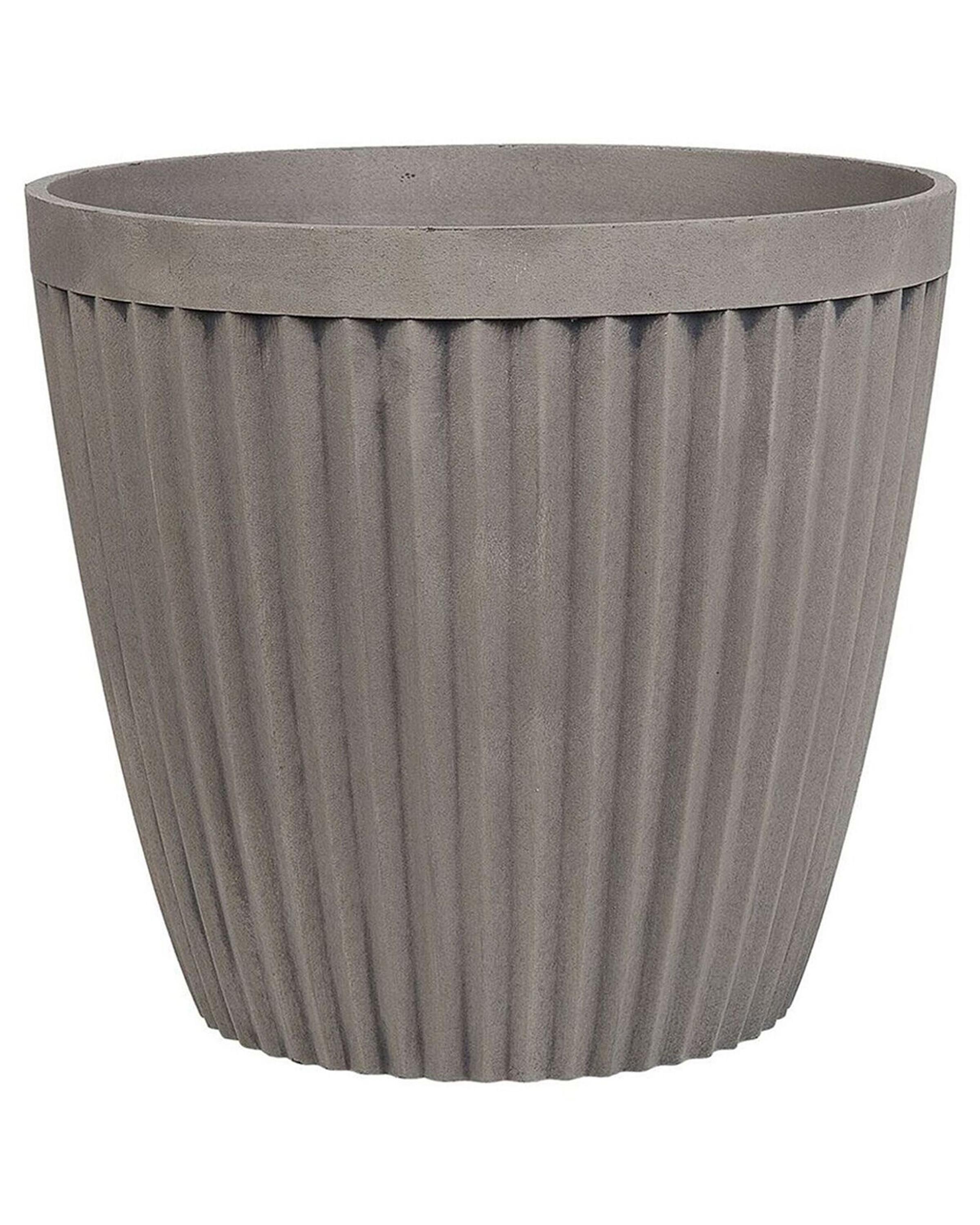Plant Pot POKA 36 cm Taupe