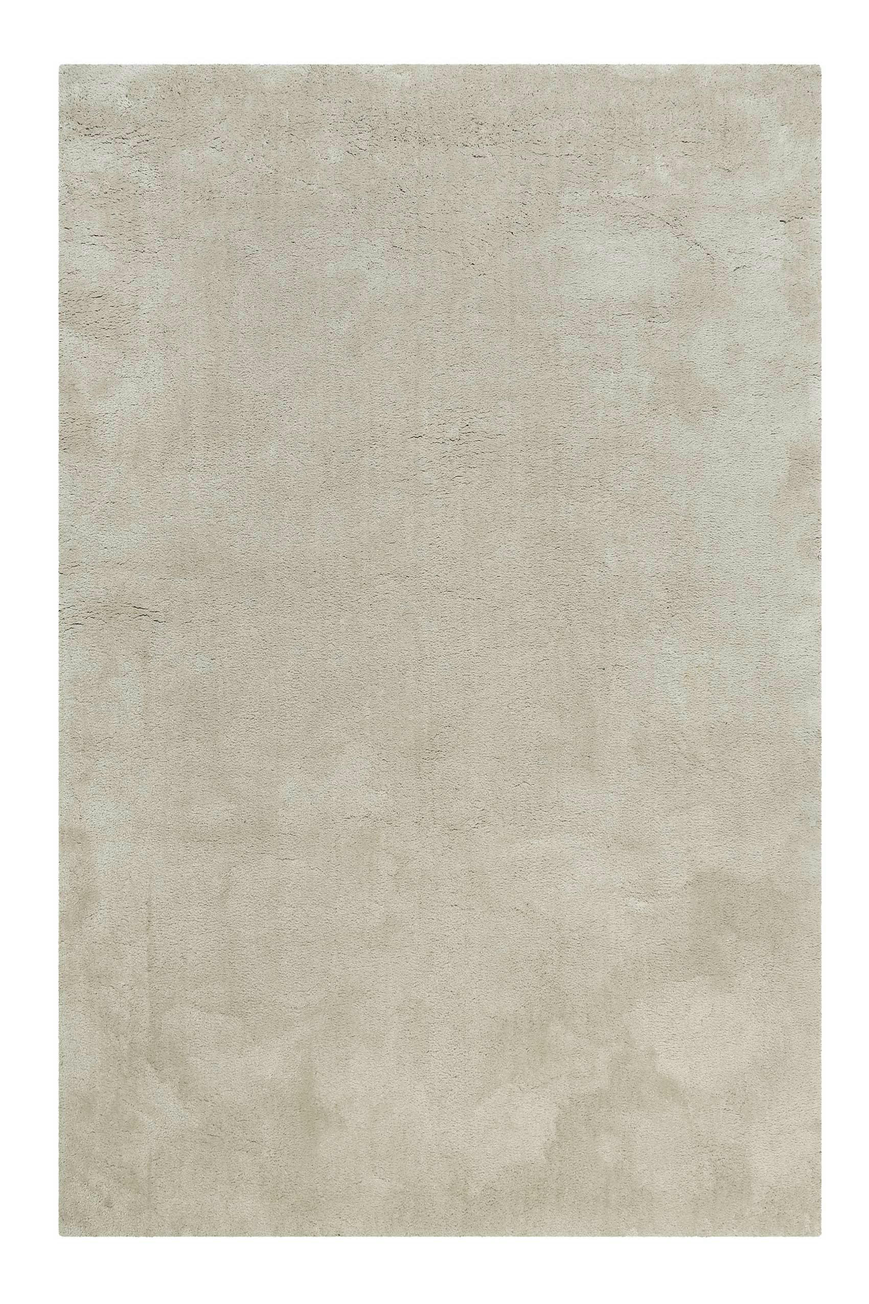 EMILIA - Tapis poils longs douces microfibre gris beige 160x230