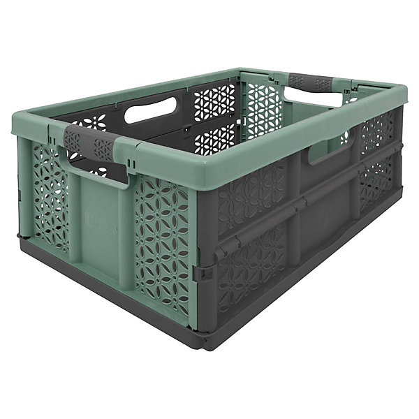 Caisse pliable en plastique - Vert- 5five