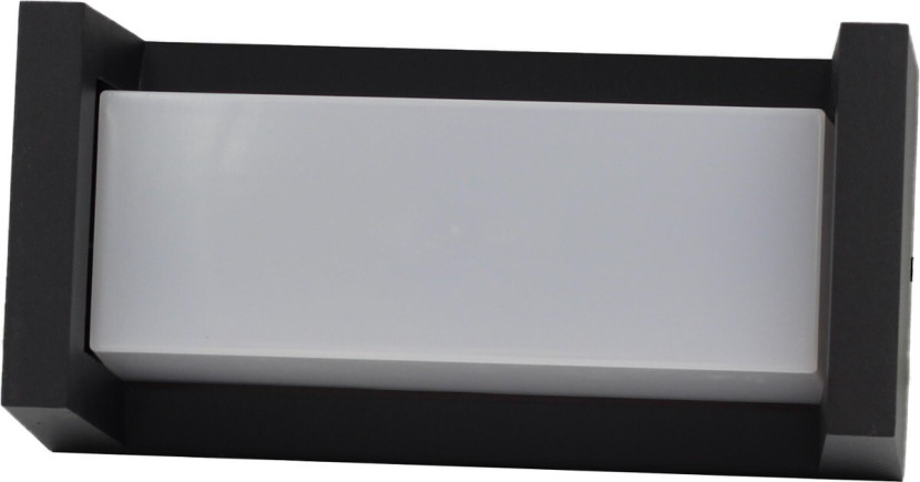 Kinkiet zewnętrzny czarno-biały Hydra 1xE27x30W IP54 IdeaLED
