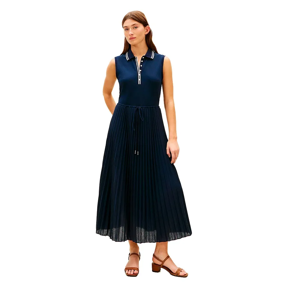 Tommy Hilfiger WW0WW49621 sleeveless midi dress