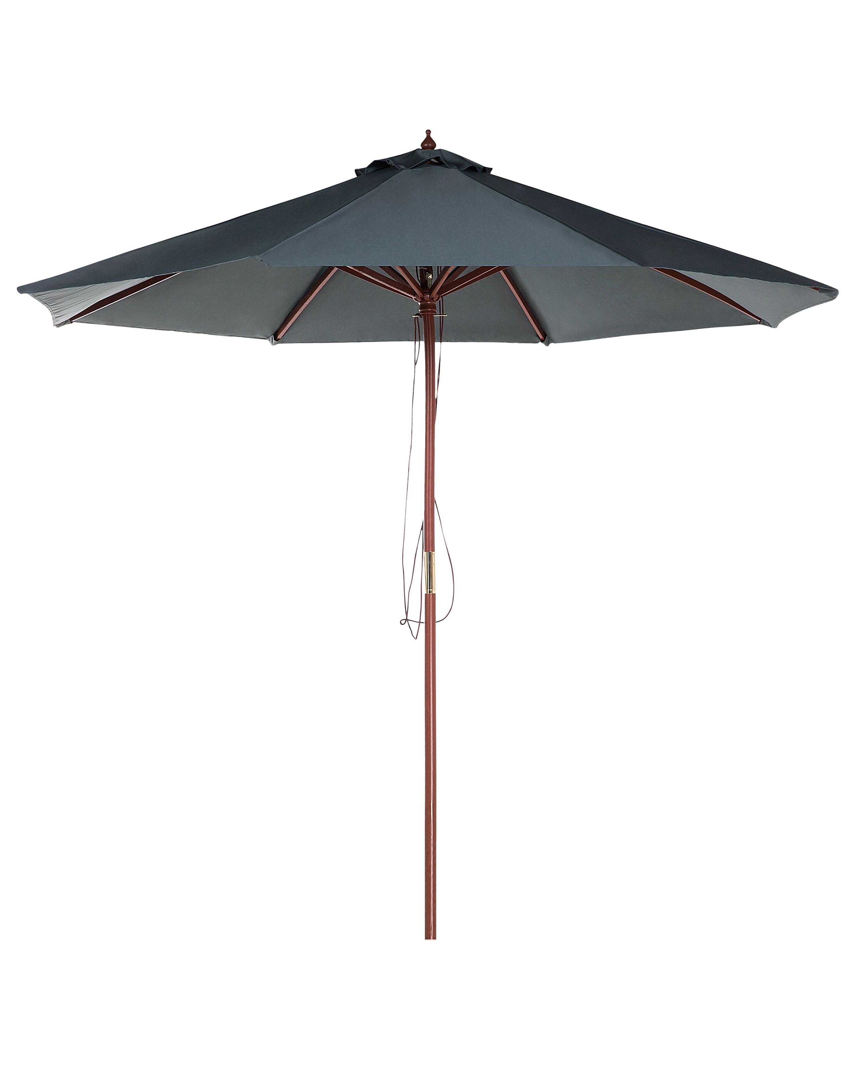 Market Parasol 270 cm TOSCANA Dark Grey