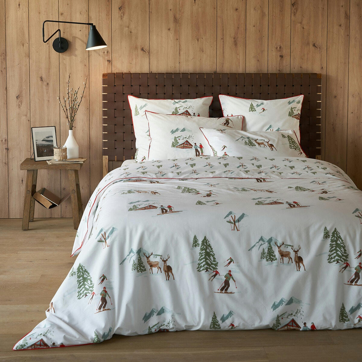 Housse de couette en percale de coton, St Moritz