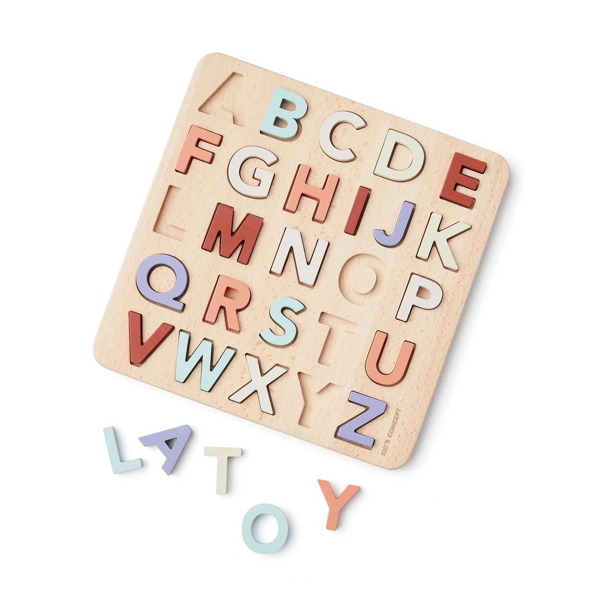 Kids Concept - ABC-Puzzle, multicolor