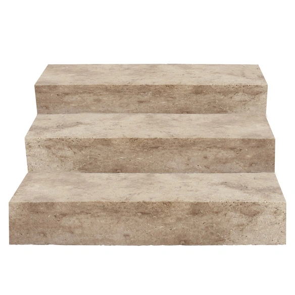 Blockstufe »Sunniva«, BxHxL: 15 x 35 x 100 cm, Travertin