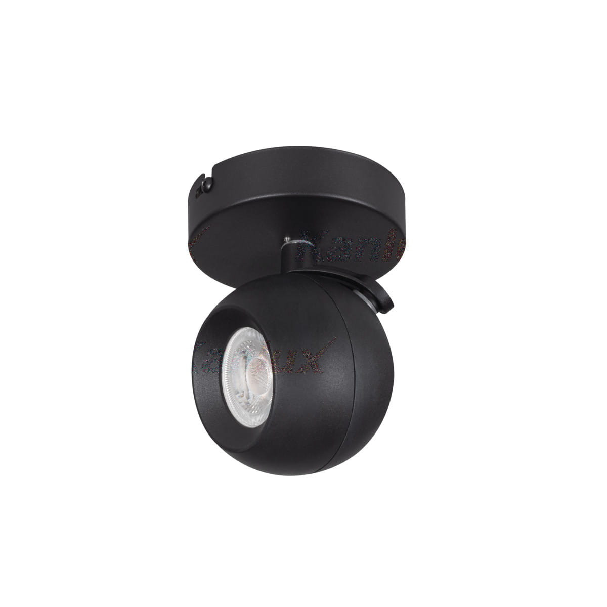 Spot okrągły czarny GALOBA1xGU10x35W wym:15x10x10cm IP20 Kanlux