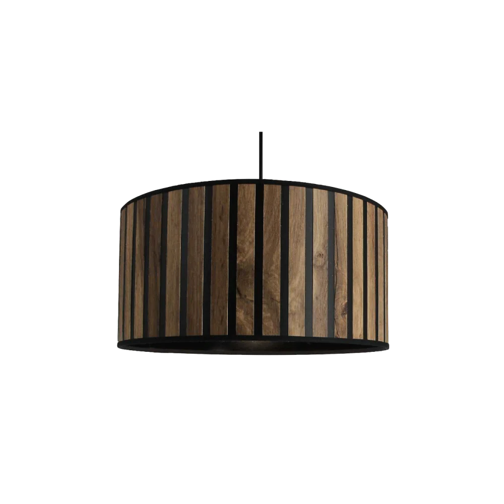 4MURS Suspension LATTY coloris bois foncé 19 x 38 cm