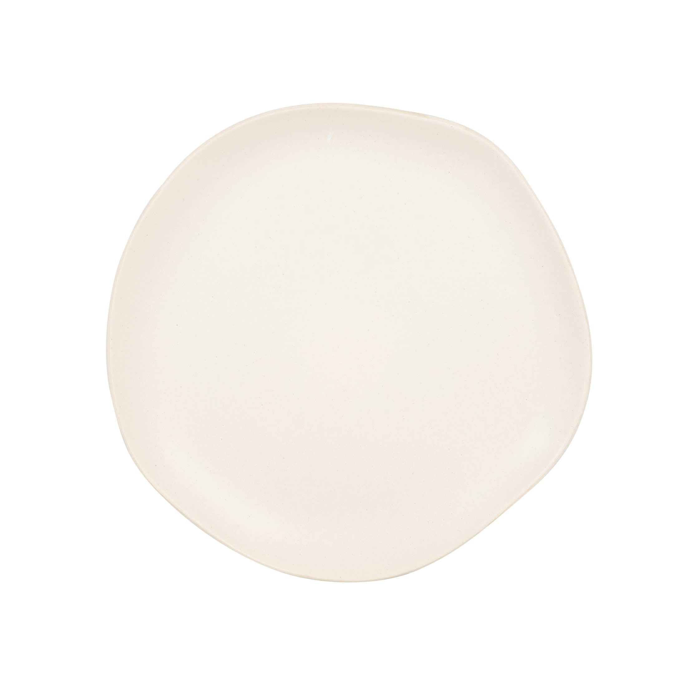 ATILIA - Assiette à dessert en grès beige