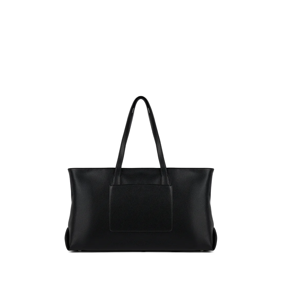 The Britney – Black Vegan Leather Tote Bag
