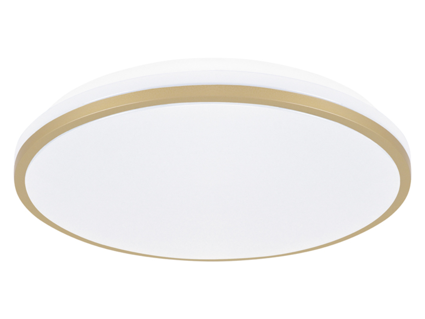 Plafon Linus LED 33 cm biało-złoty