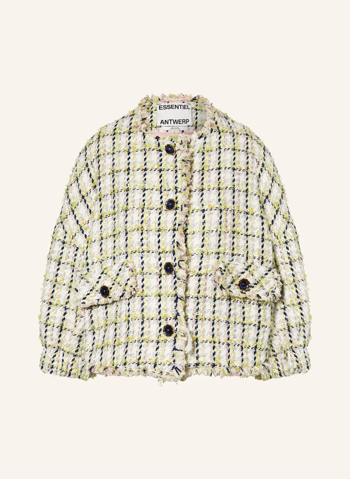 ESSENTIEL ANTWERP Kastenjacke JAYDEN mit 3/4-Arm