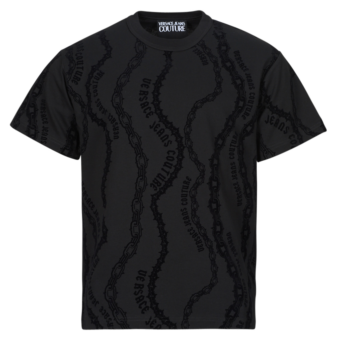 Versace Jeans Couture - MAGLIET.77GAH6R0 - Black