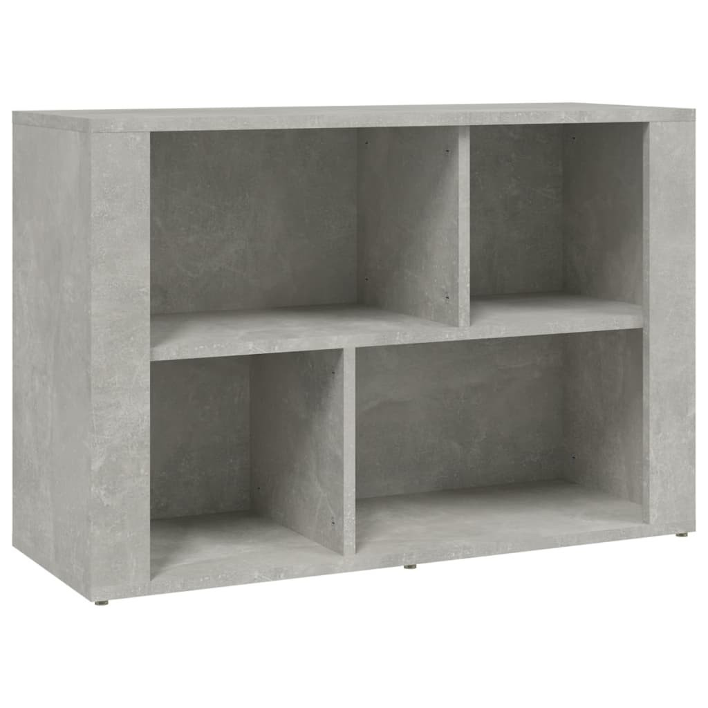 Szafka Szara Beton 80x30x54 cm do Salonu Pokoju Sypialni