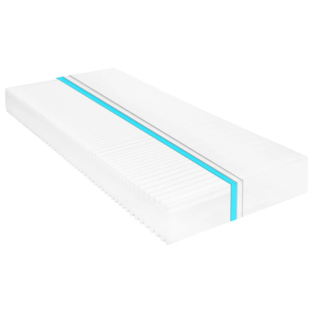 Materac, 80x200 cm, 7 stref, pianka PU, 16 cm, H2 H3