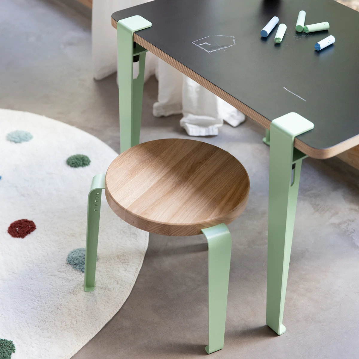 TipToe - Kinderschreibtisch Schiefer Vice Versa