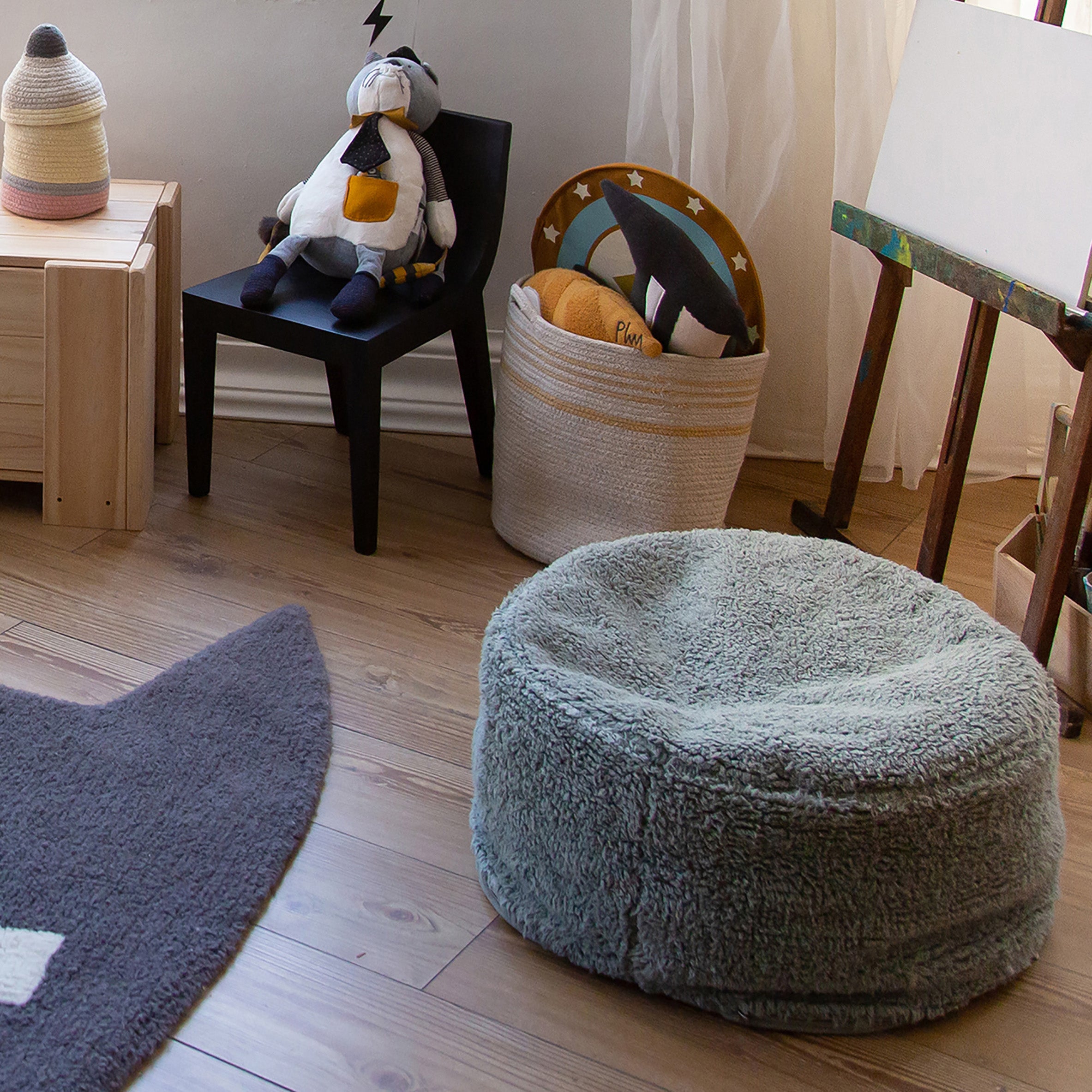 Lorena Canals Chill Poef - Vintage Blauw