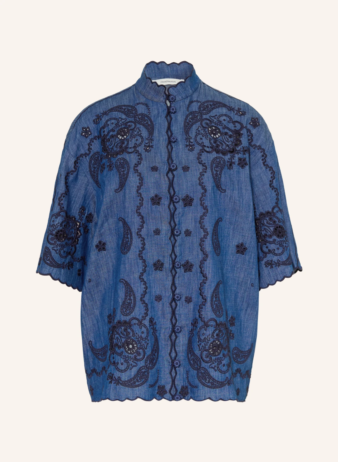 ZIMMERMANN Jeansbluse ASTER
