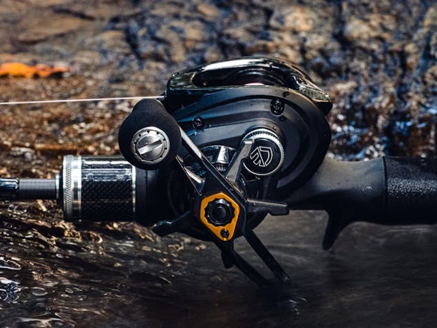 Okuma Hakai High Speed Low Profile Baitcaster Reel with 7 Bearings -Right Handed