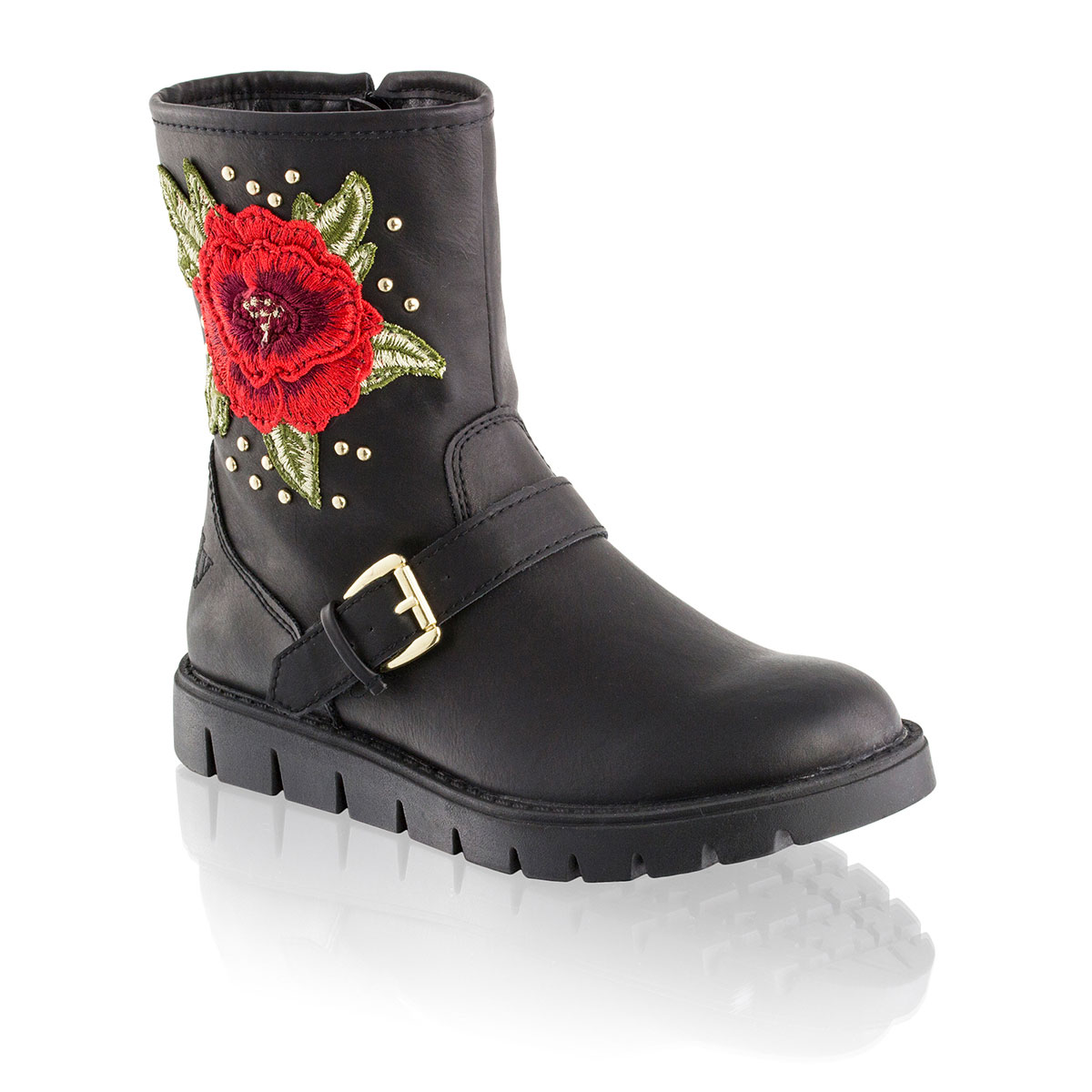 Russell & Bromley LK MATILDA Embroidered Zip Boot