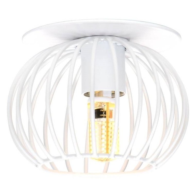 lampa sufitowa SK metalowa biała