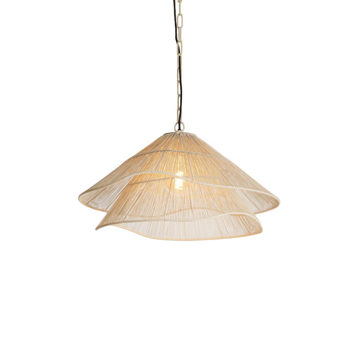 Light & Living - Alameda hanglamp ø56x31 cm - crème