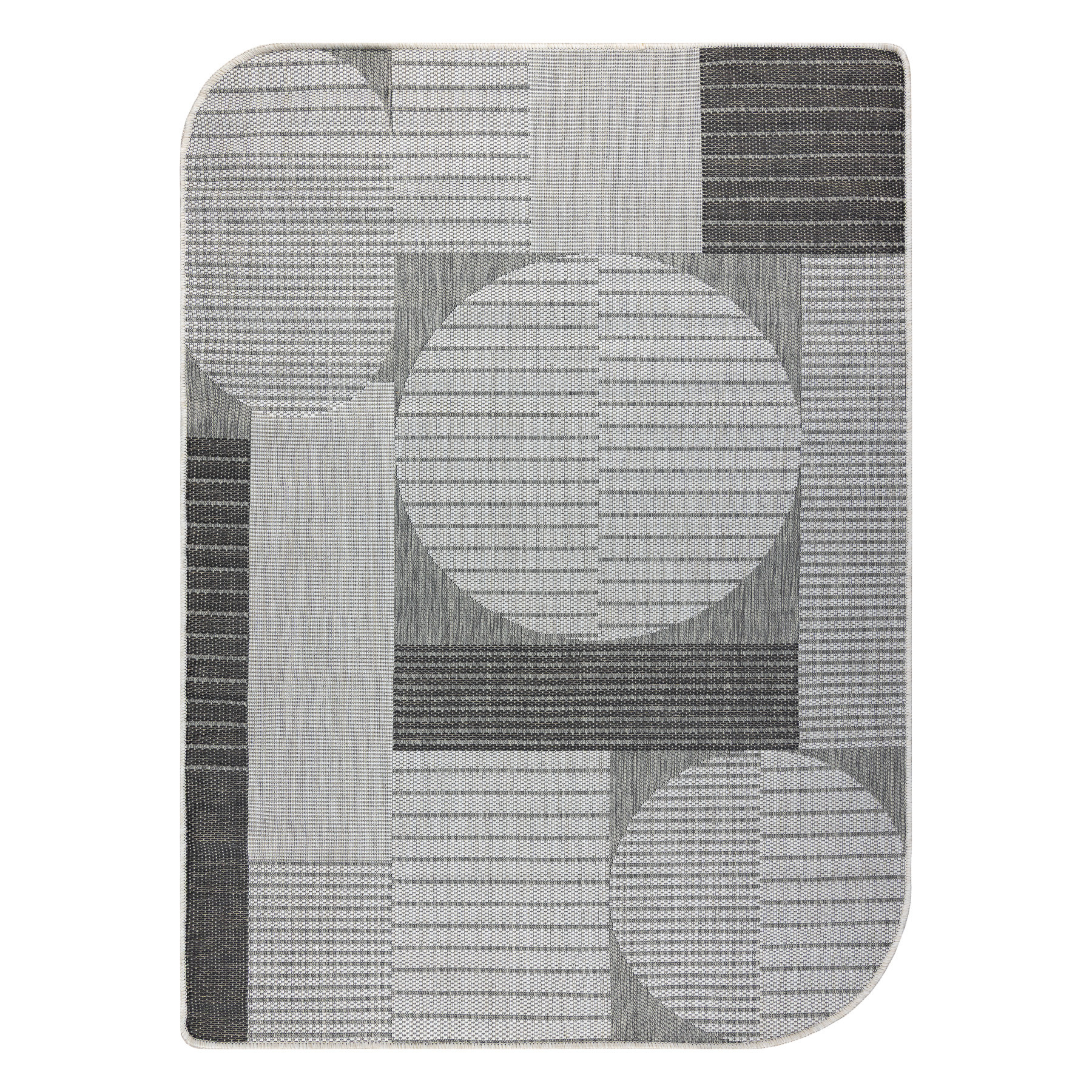 Dywan ORGANIC 2769 sizal Geometryczny beżowy / szary - 120x170 cm
