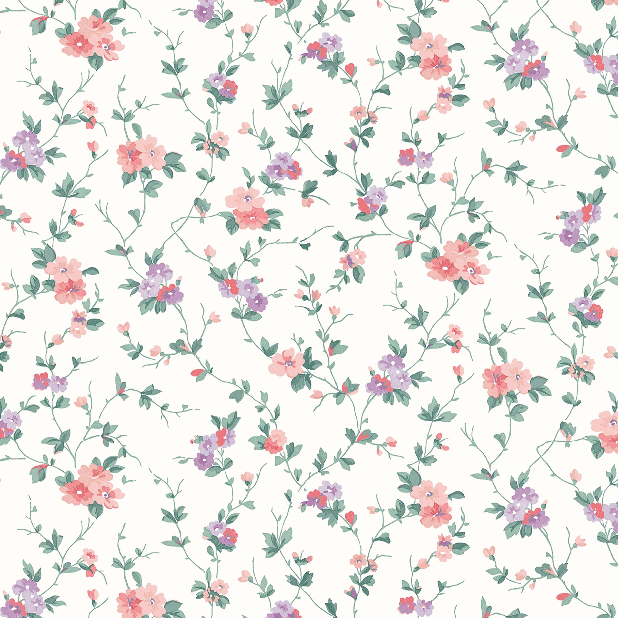 Laura Ashley Vliesbehang - Priory Coral Roze