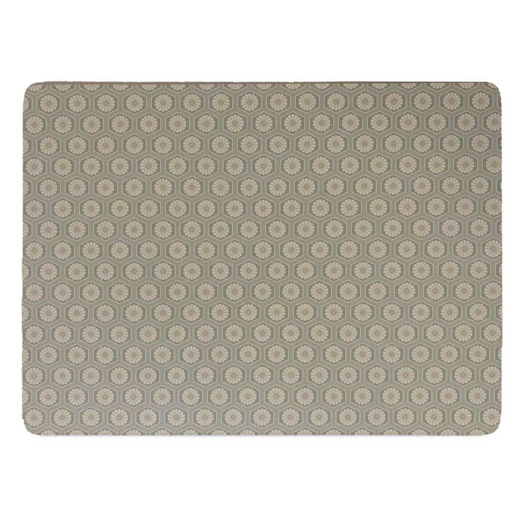 - Set de table rectangle rigide alvéoles 30x40cm