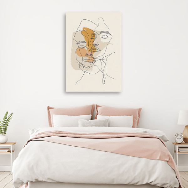 Feeby Obraz, Minimalistyczne kontury 40x60