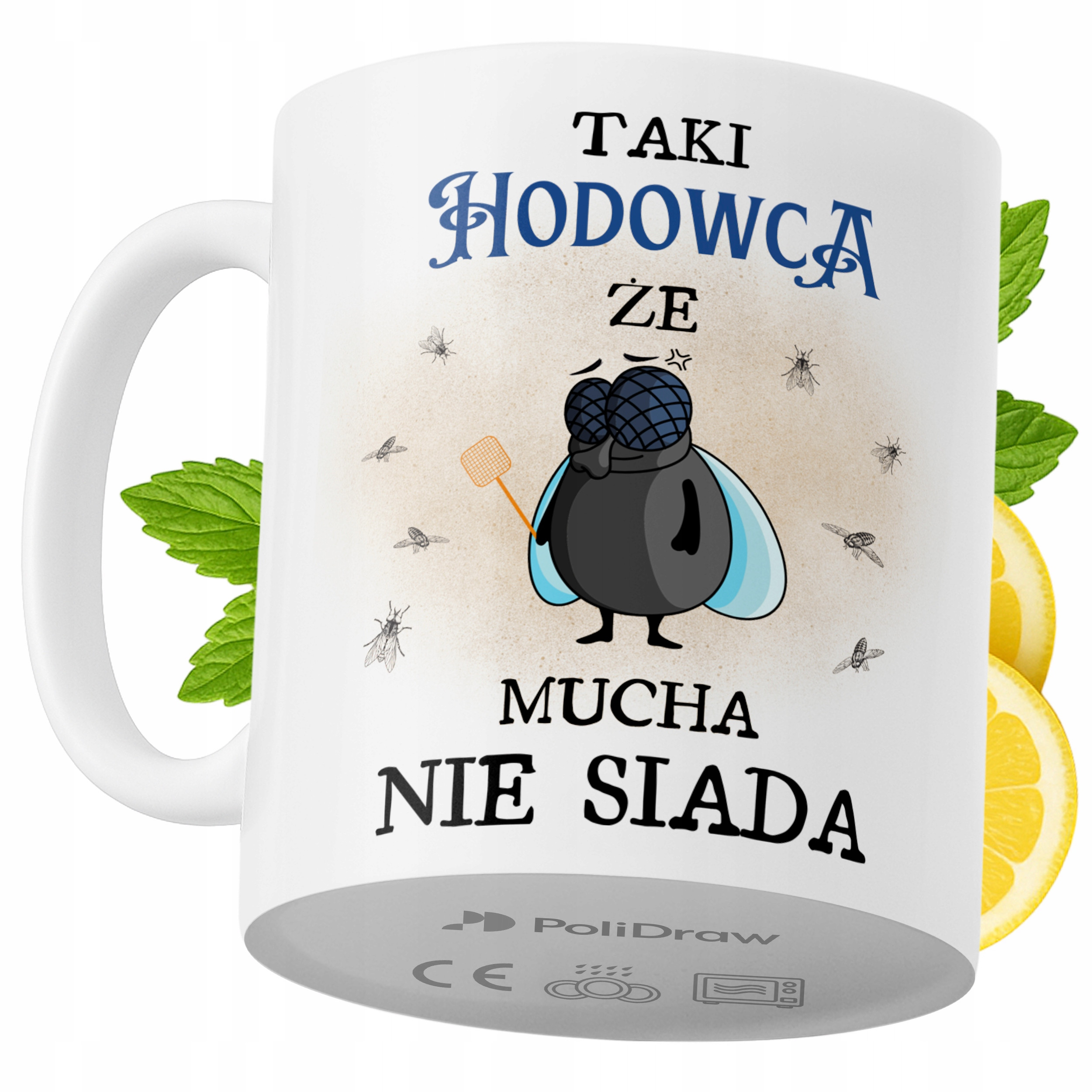 Kubek Dla Hodowcy na Prezent z Nadrukiem ze Zdjęciem 330 ml PoliDraw