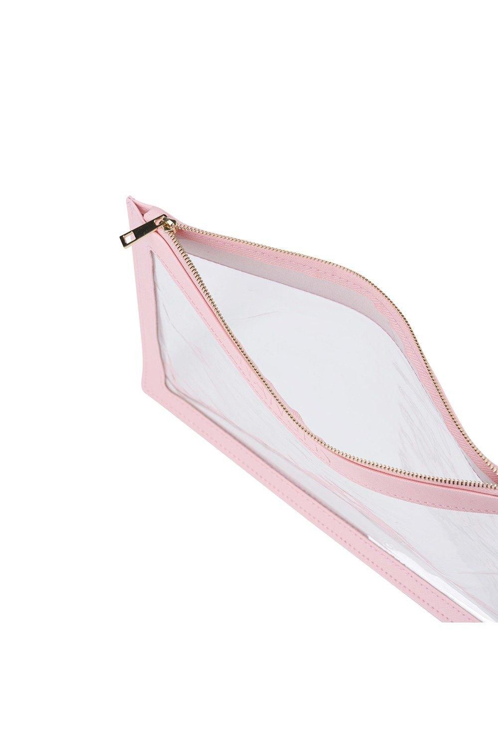 Nanshy Clear Makeup Pouch Pink