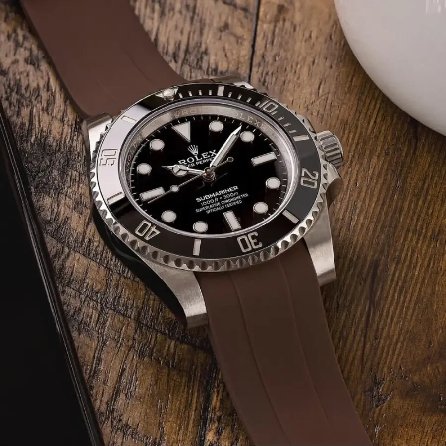 Rolex – Submariner –  Rubber Strap – Brown