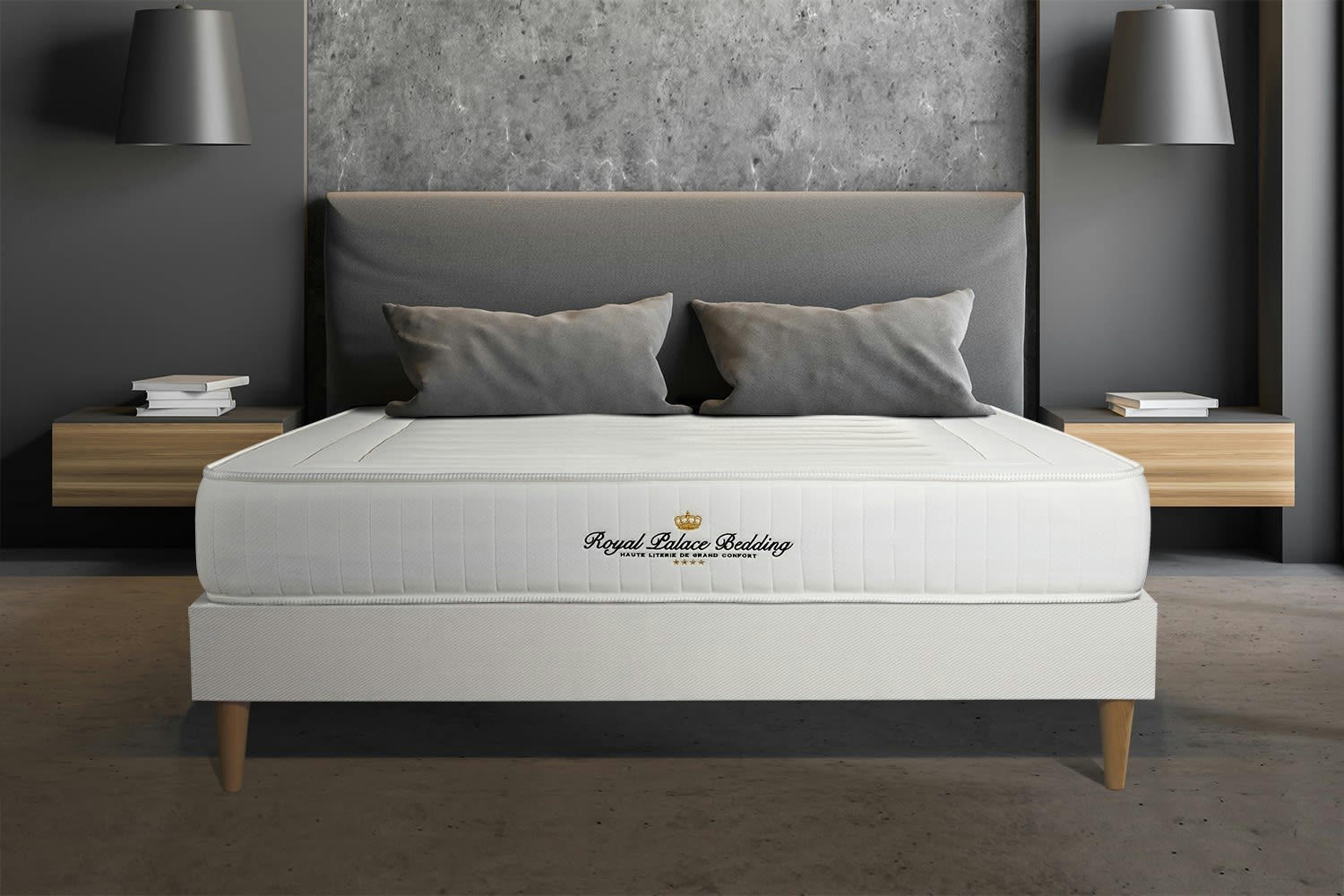 NOTTINGHAM - Matelas 160x200 Mémoire de forme - Ferme