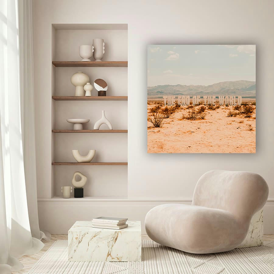 LA FIN DU MONDE - Photographie d'art d'Anthony Arbet 80x80 cm sur plexi