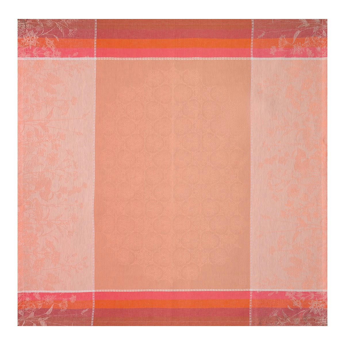 INSTANT BUCOLIQUE - Nappe en lin cosmos 120 x 120