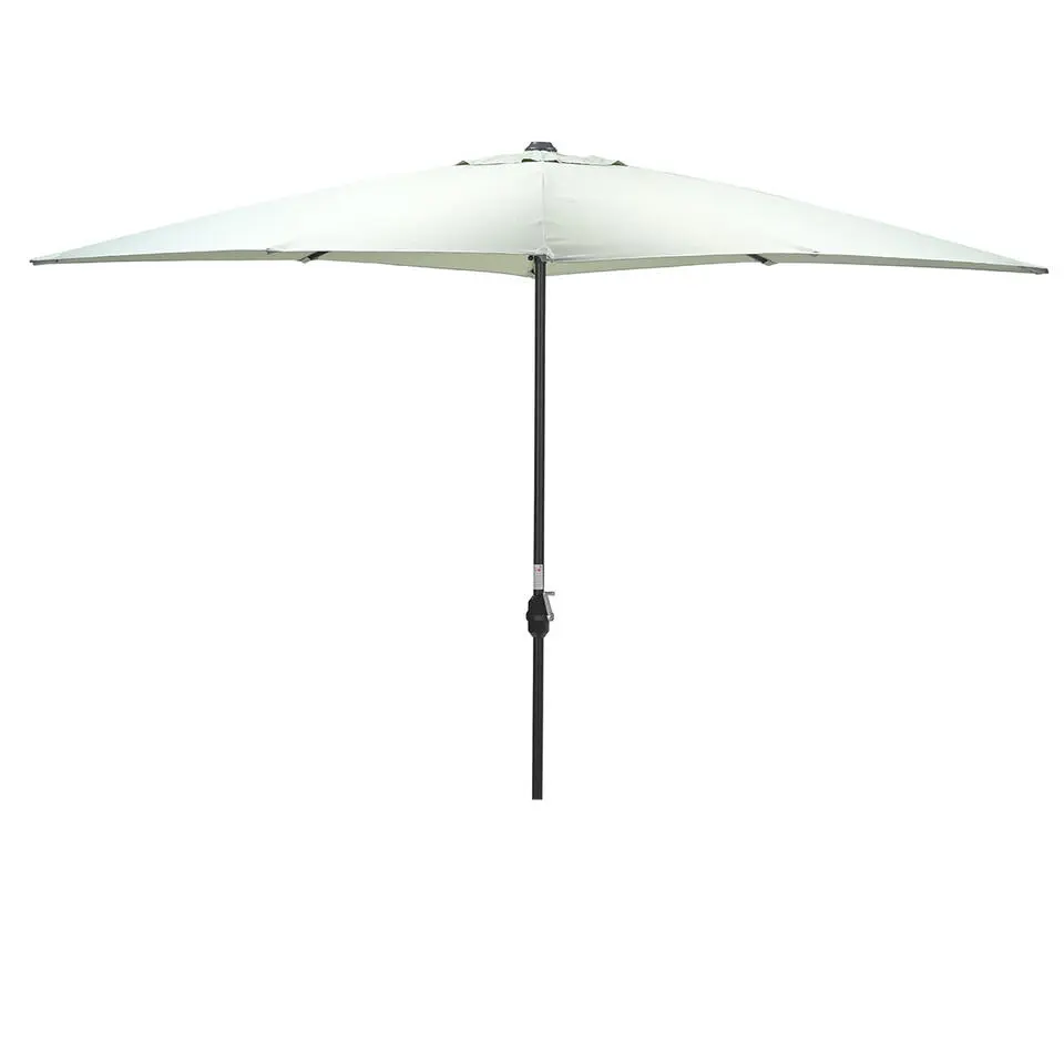 Garden Impressions Lotus parasol 250x250cm - olijf Eureka voet en hoes