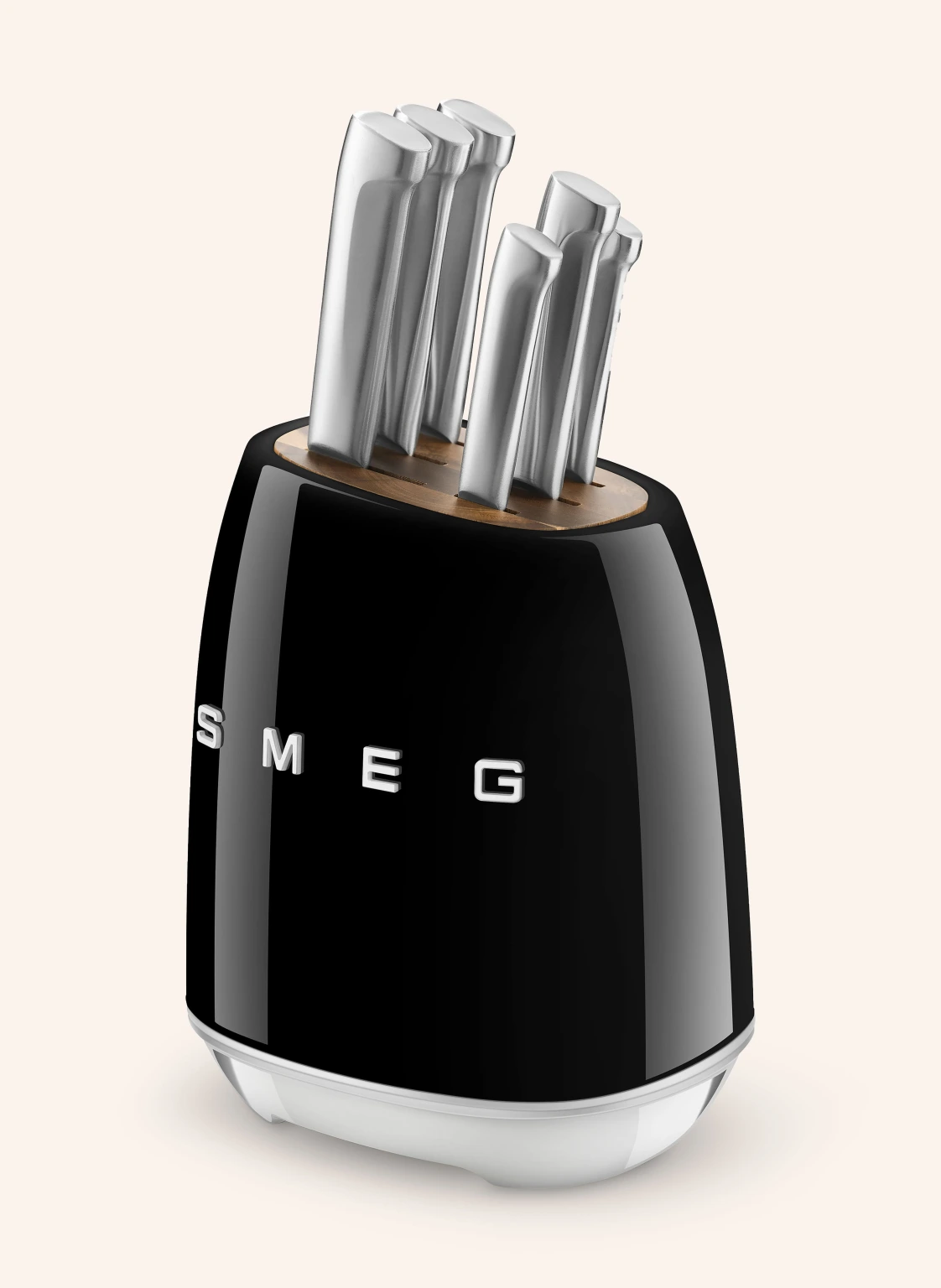 SMEG 7-tlg. Messerblock KBSF02