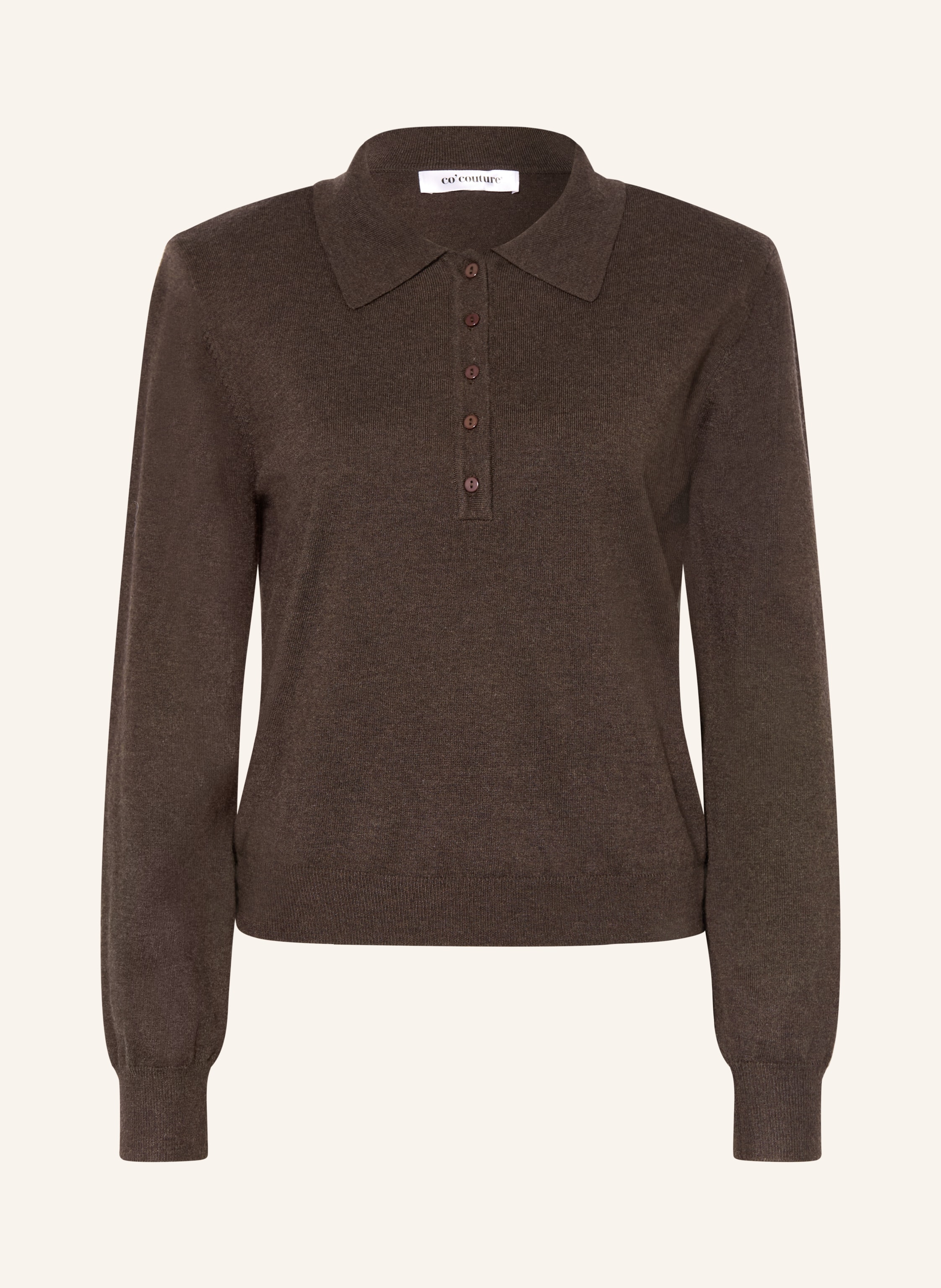 co'couture Strick-Poloshirt