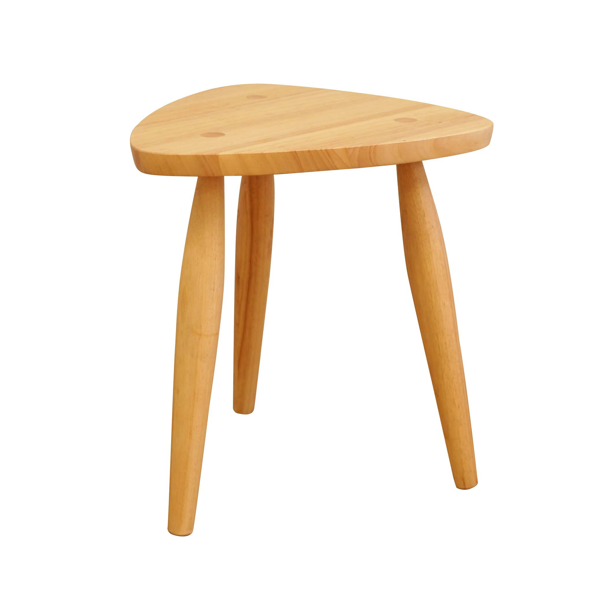 - Chevet tabouret en bois massif naturel