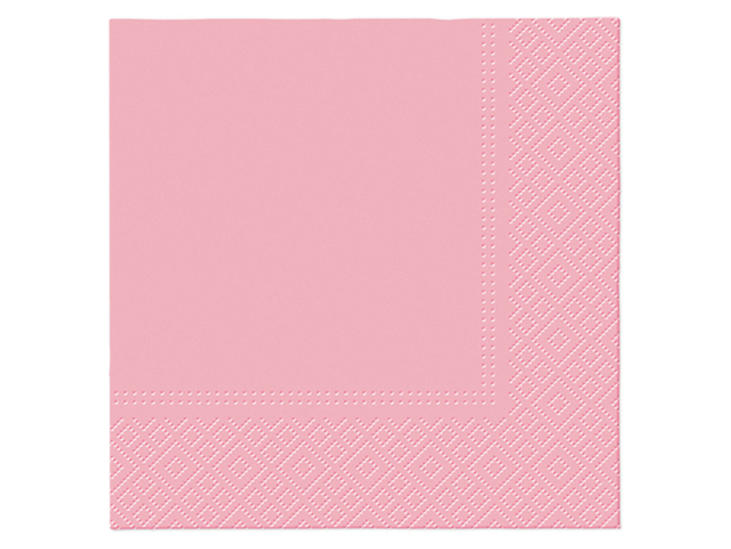 Serwetki Monokolor 20 szt. 33x33 cm różowe