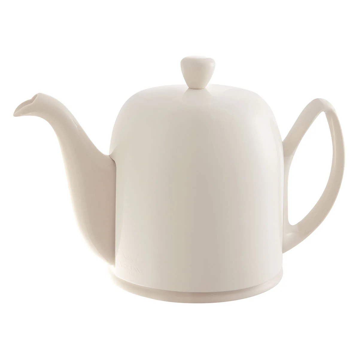 Théière 6 tasses cloche rose nude