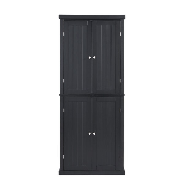 Kitchen Storage Cabinet Organizer with 4 Doors